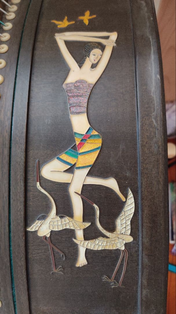 筝　中国古筝　21弦　スタンドなし