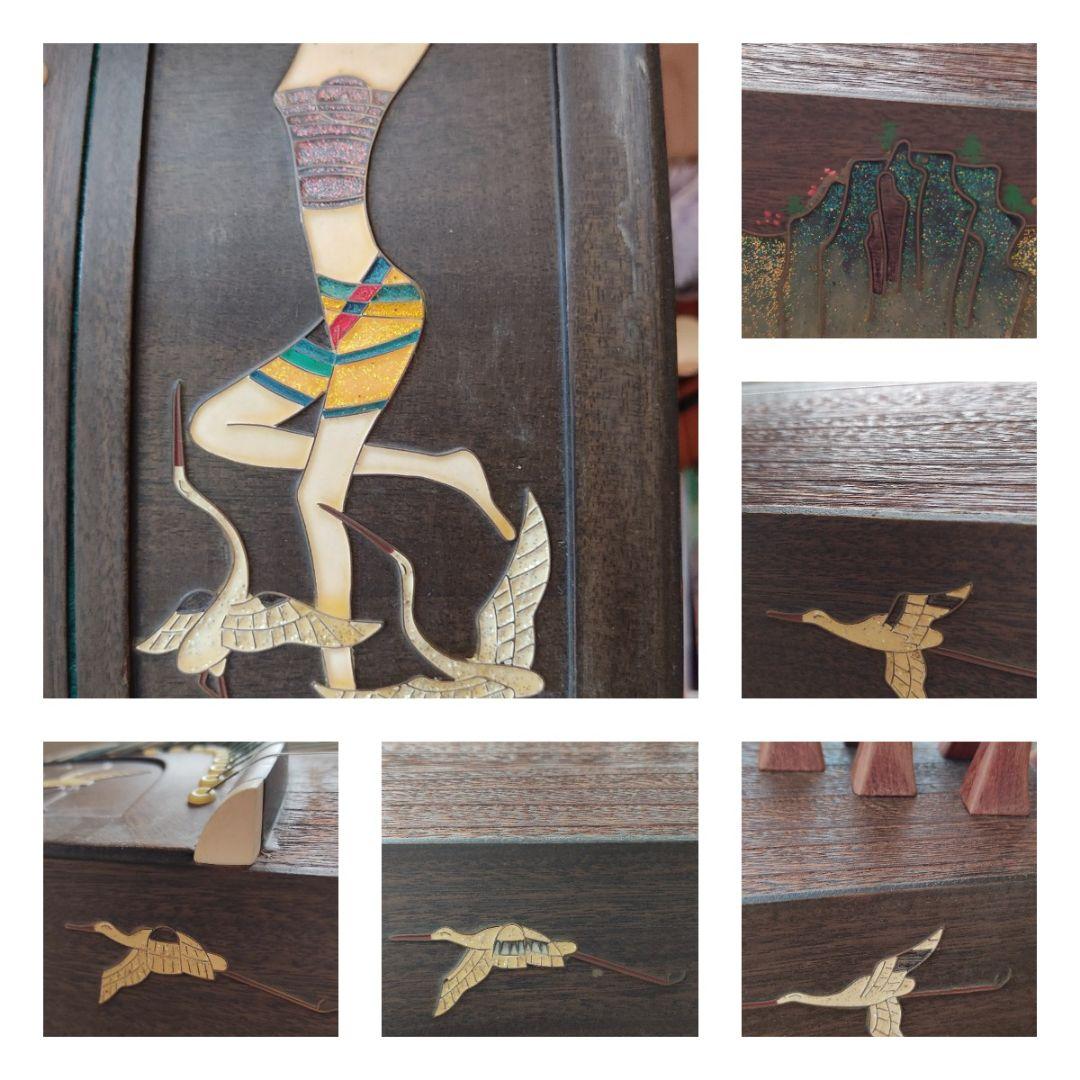 筝　中国古筝　21弦　スタンドなし