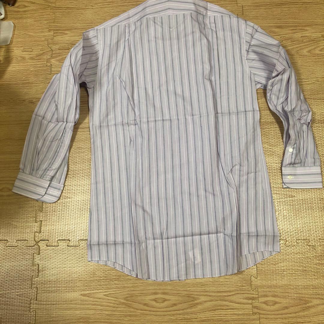 【本日最終値下デッド未使用タグ付BALENCIAGA ストライプシャツ38-80