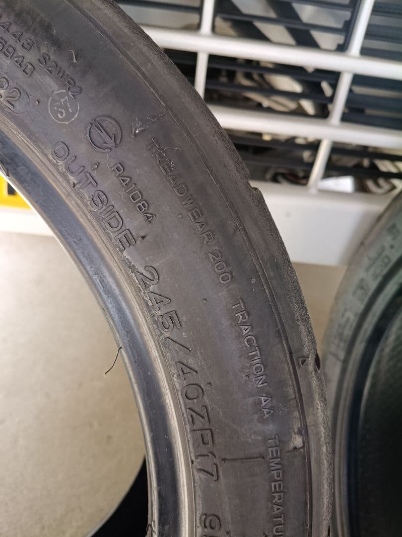 その1　送料込み　ナンカン　CR-S 245/40R17 2本セット