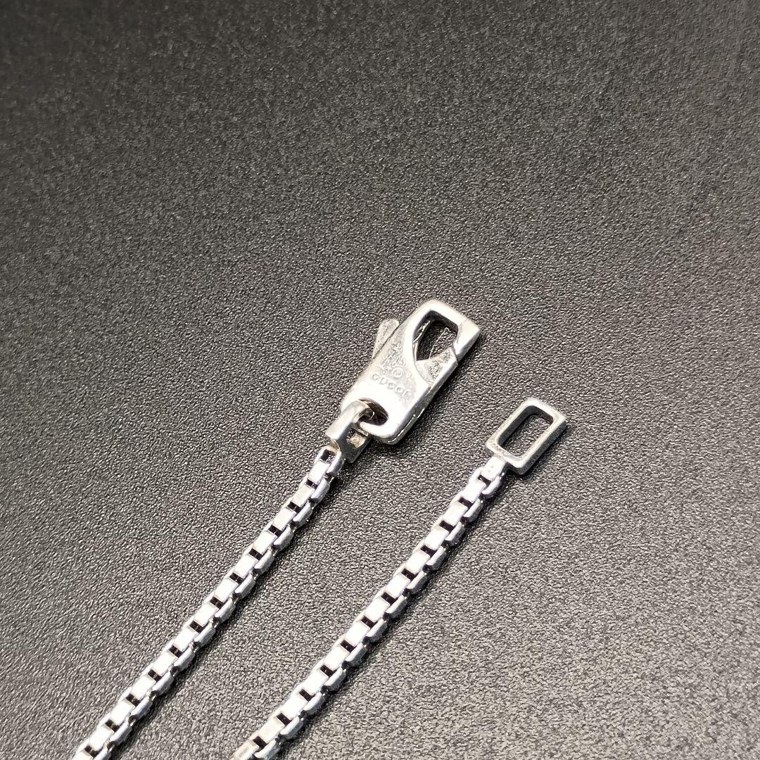 【希少品】GUCCI ベネチアンチェーン 57cm 10g SILVER925