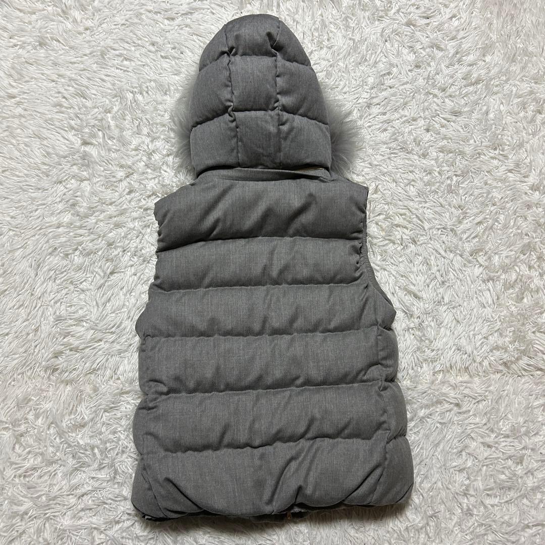 【極美品】 TATRAS タトラス ダウンベスト ルセラ ファーフード