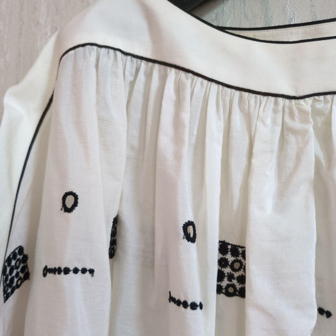 ミナペルホネン　シルク混pieceブラウス