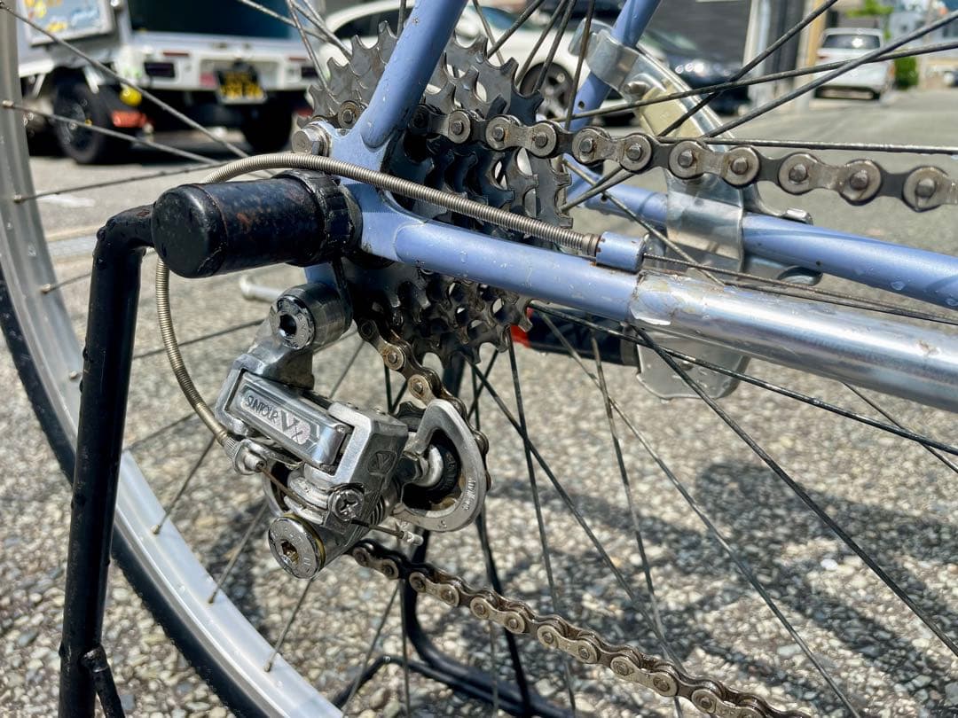 純国産ビンテージクロモリスポルティーフBSモノックス初代DEORE ランドナー