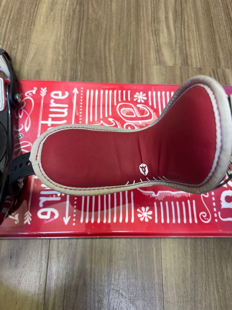 スノーボード nature 142cmビンディングSALOMON size XS