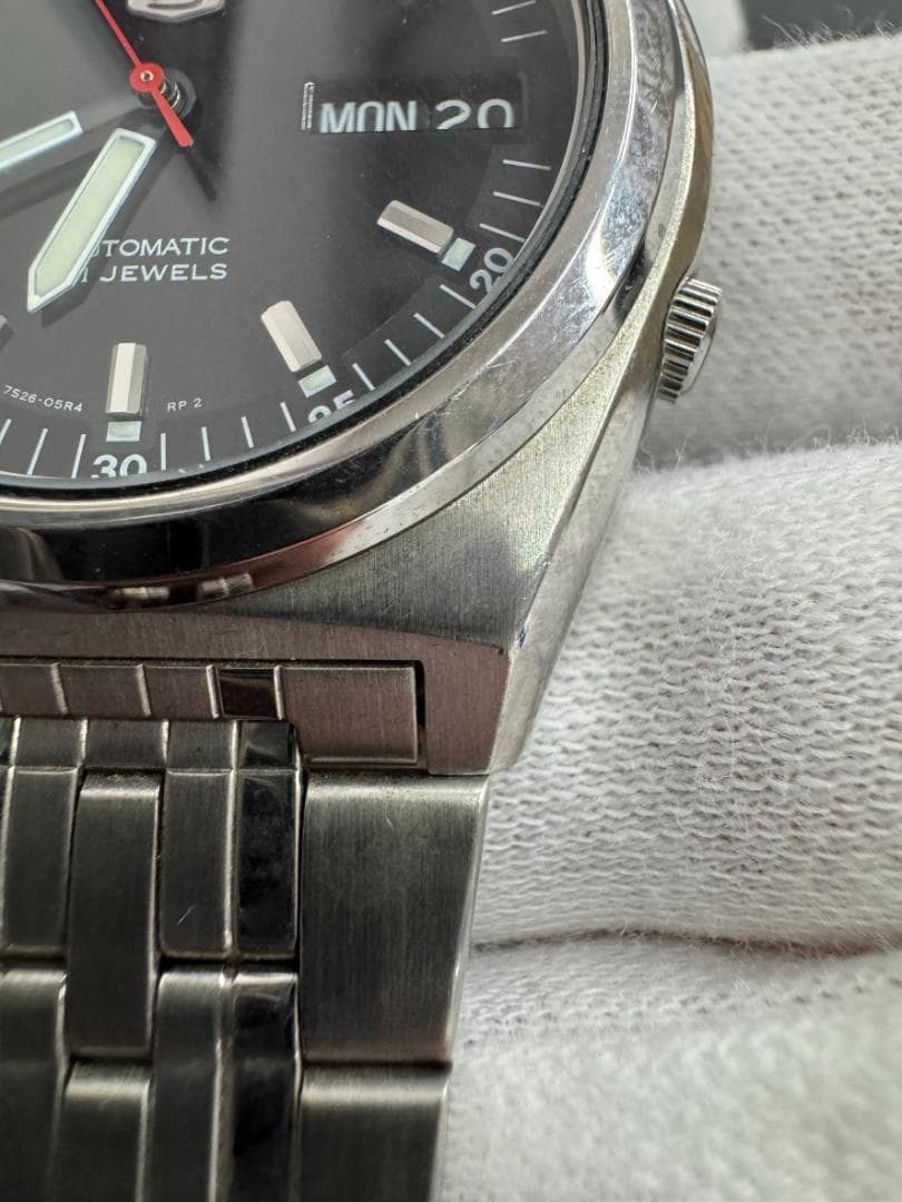 【稼働】SEIKO5 セイコー5 7S26-02E0 自動巻き 腕時計