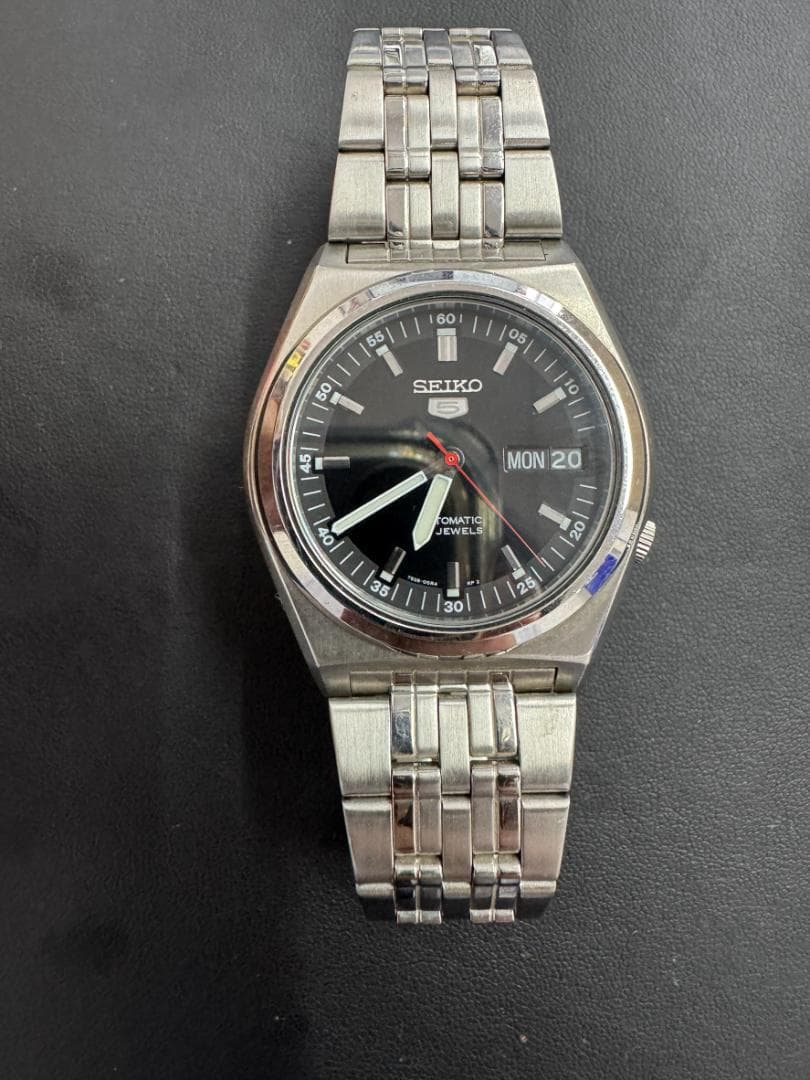 【稼働】SEIKO5 セイコー5 7S26-02E0 自動巻き 腕時計