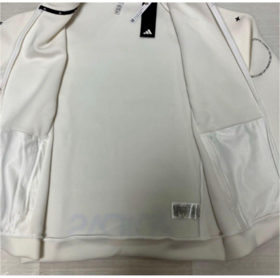 送料無料 新品 adidas GOLF ダンボールニット フルジップ XL WT