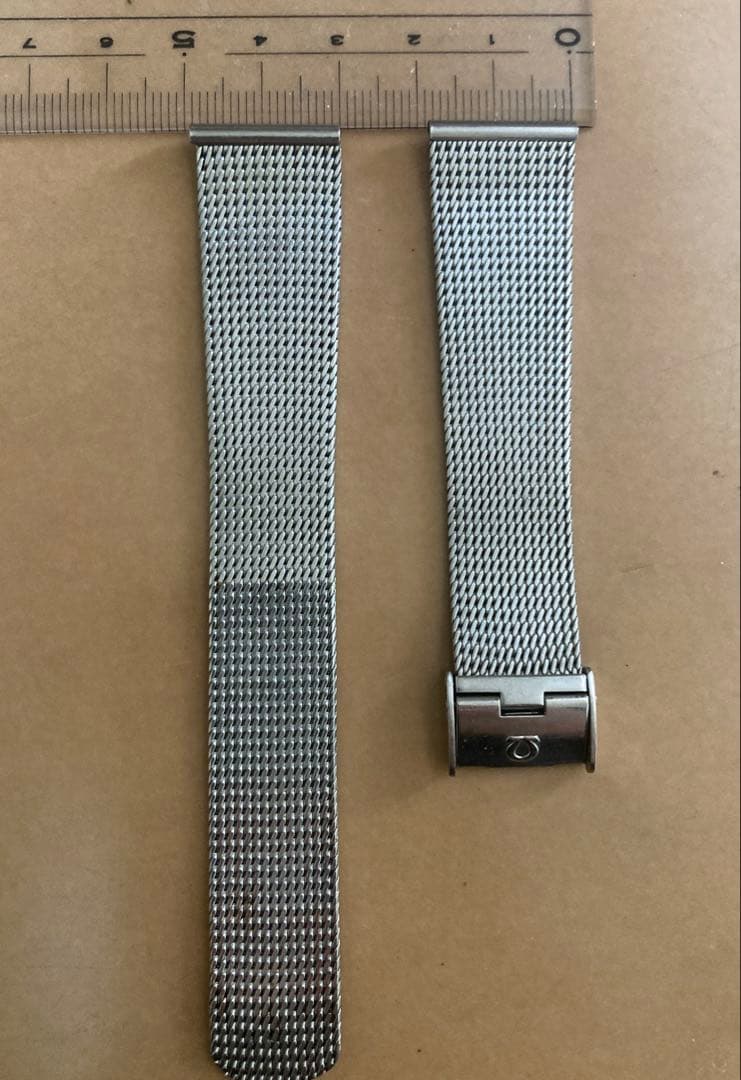 OMEGA ステンレススチール メッシュベルト 最終値下げ