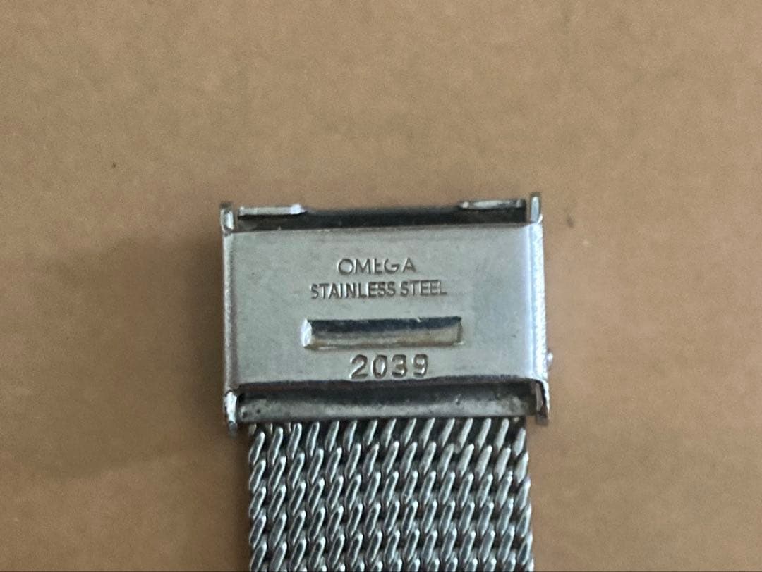 OMEGA ステンレススチール メッシュベルト 最終値下げ