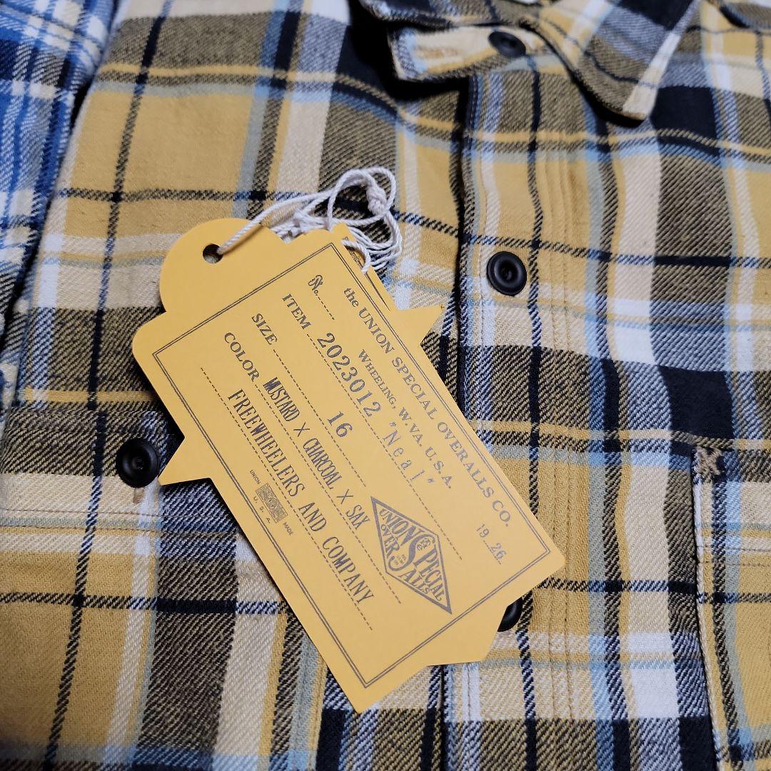 フリーホイーラーズ チェック柄ワークシャツ ニール 2枚セット