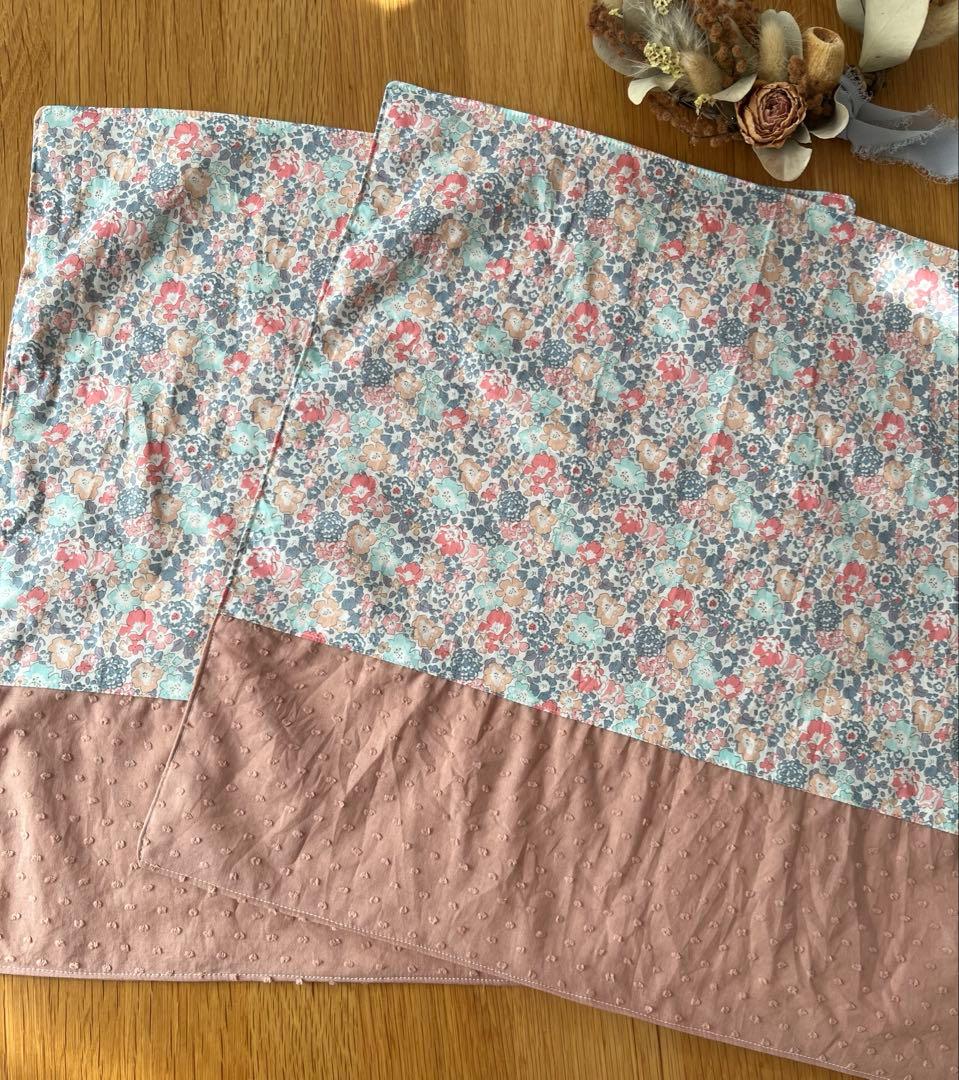 ちぃ＊リバティ生地使用＊ミシェル＊お弁当袋＊巾着