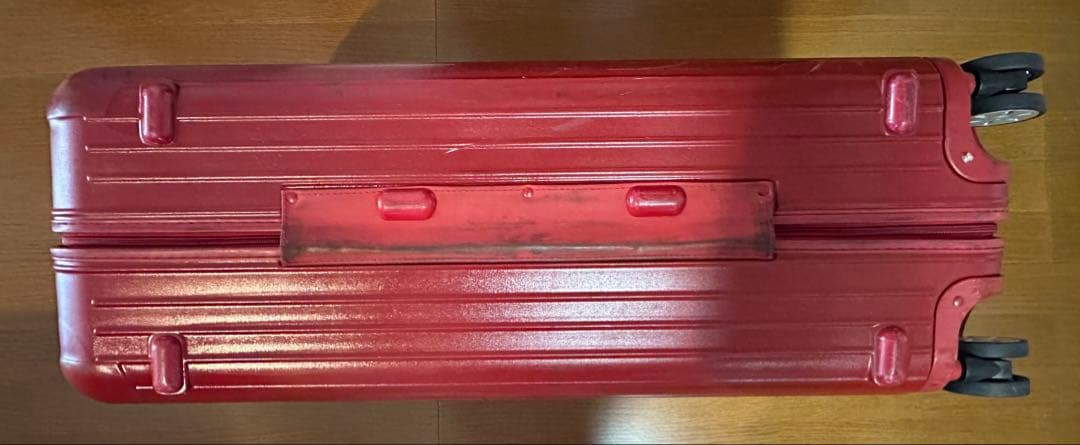 リモワ　RIMOWA スーツケース　赤　レッド