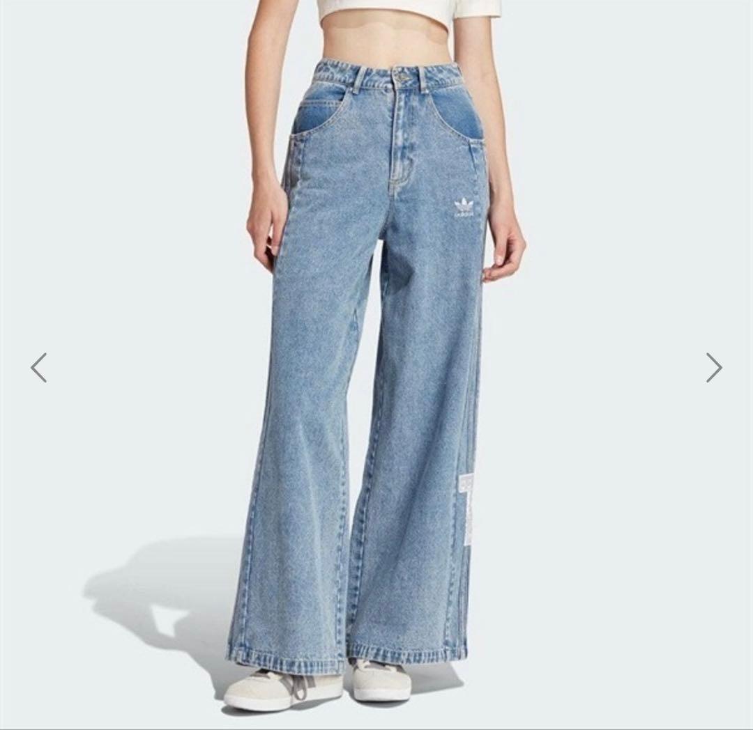 み*み様 大人気 ★ADIDAS★ DENIM BLUE ADIBREAK ジー