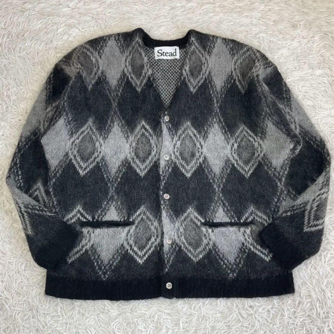 目*）様 ジャーナルスタンダード　アーガイル柄　モヘアカーディガン　カートコバー