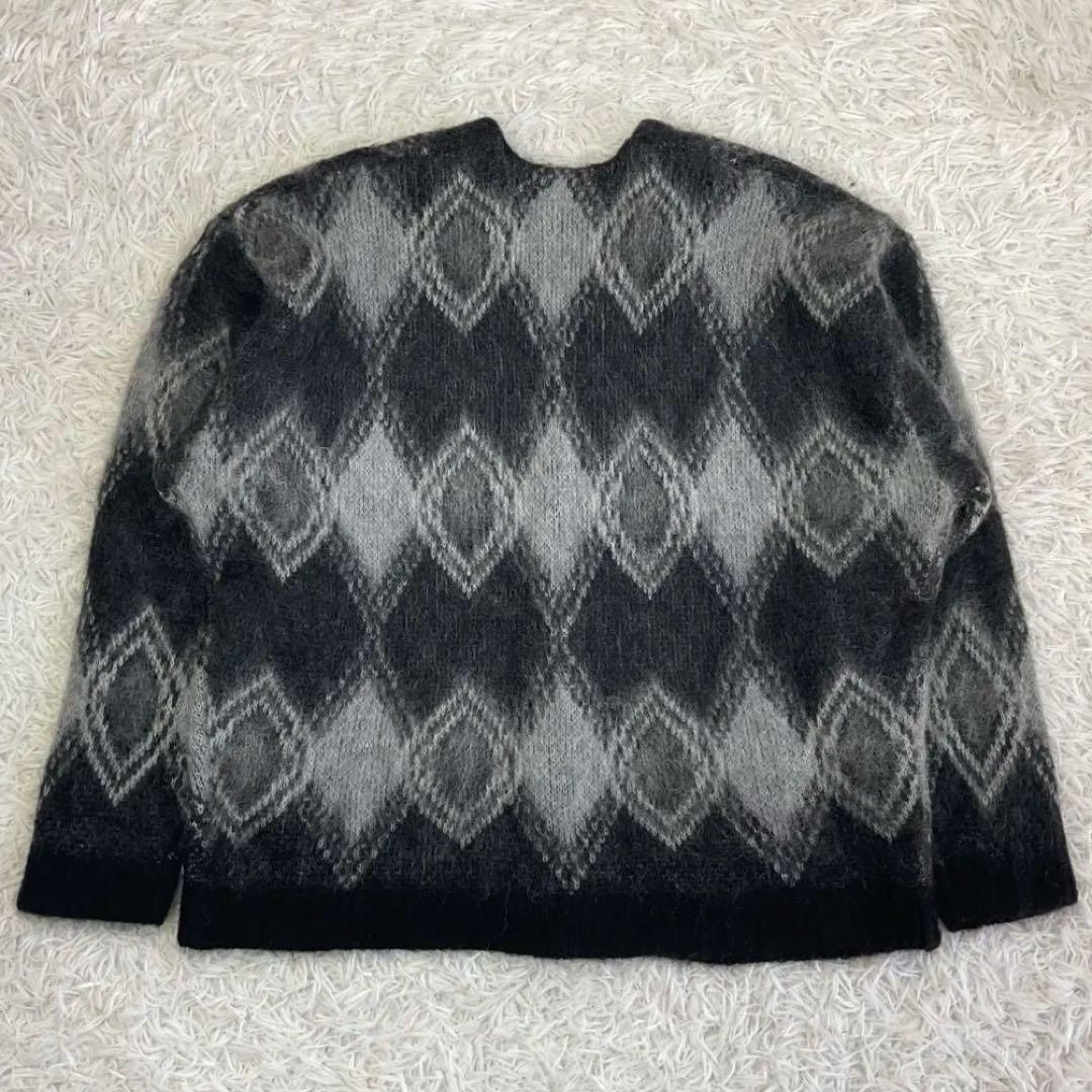 目*）様 ジャーナルスタンダード　アーガイル柄　モヘアカーディガン　カートコバー