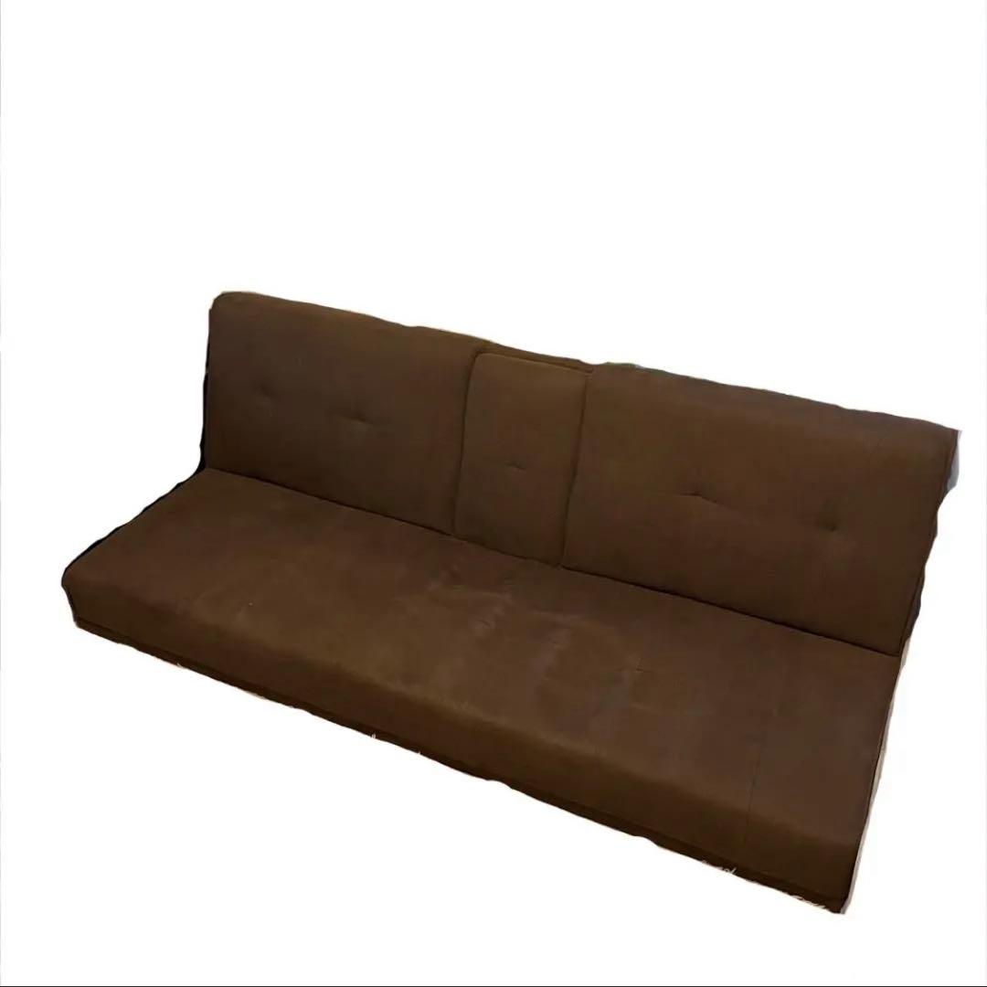 3way ソファーベッド　幅170cm ブラウン