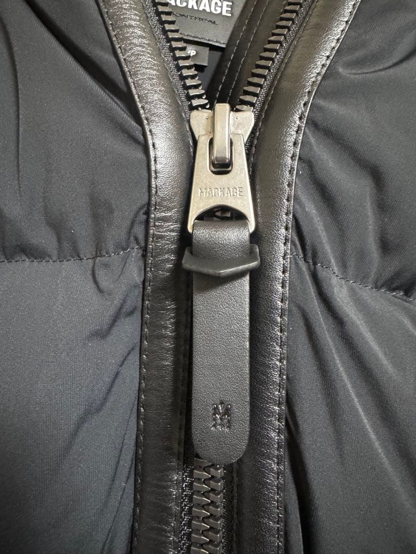 【ひなぽ】Mackage CALLA-BX ブラック ダウンSサイズ