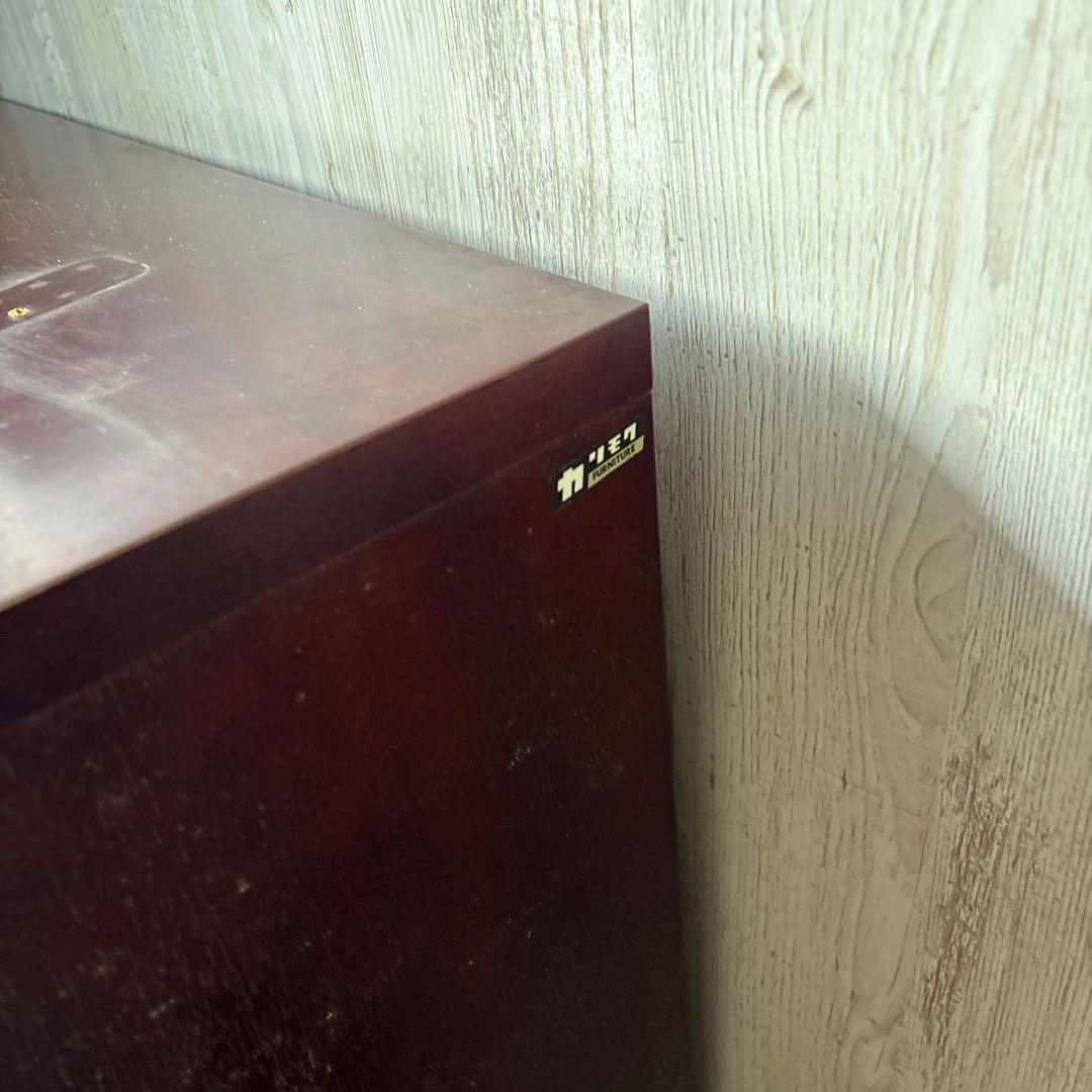 カリモク　karimoku　観音開き　ブラウン　チェスト　サイドボード