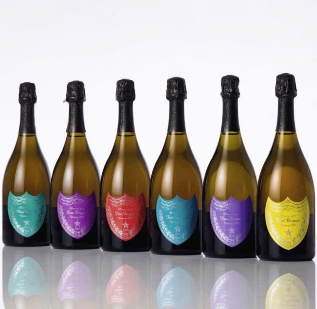 【未開封6色】 2002ドンペリ アンディウォーホル /krug Cristal