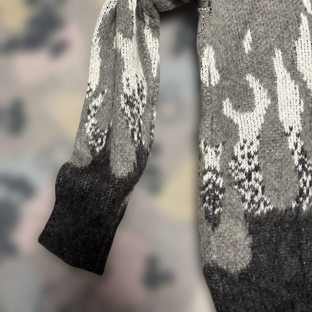 SCHOTT ファイヤーモヘア カーディガン