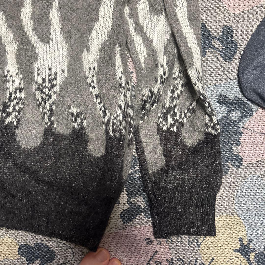 SCHOTT ファイヤーモヘア カーディガン