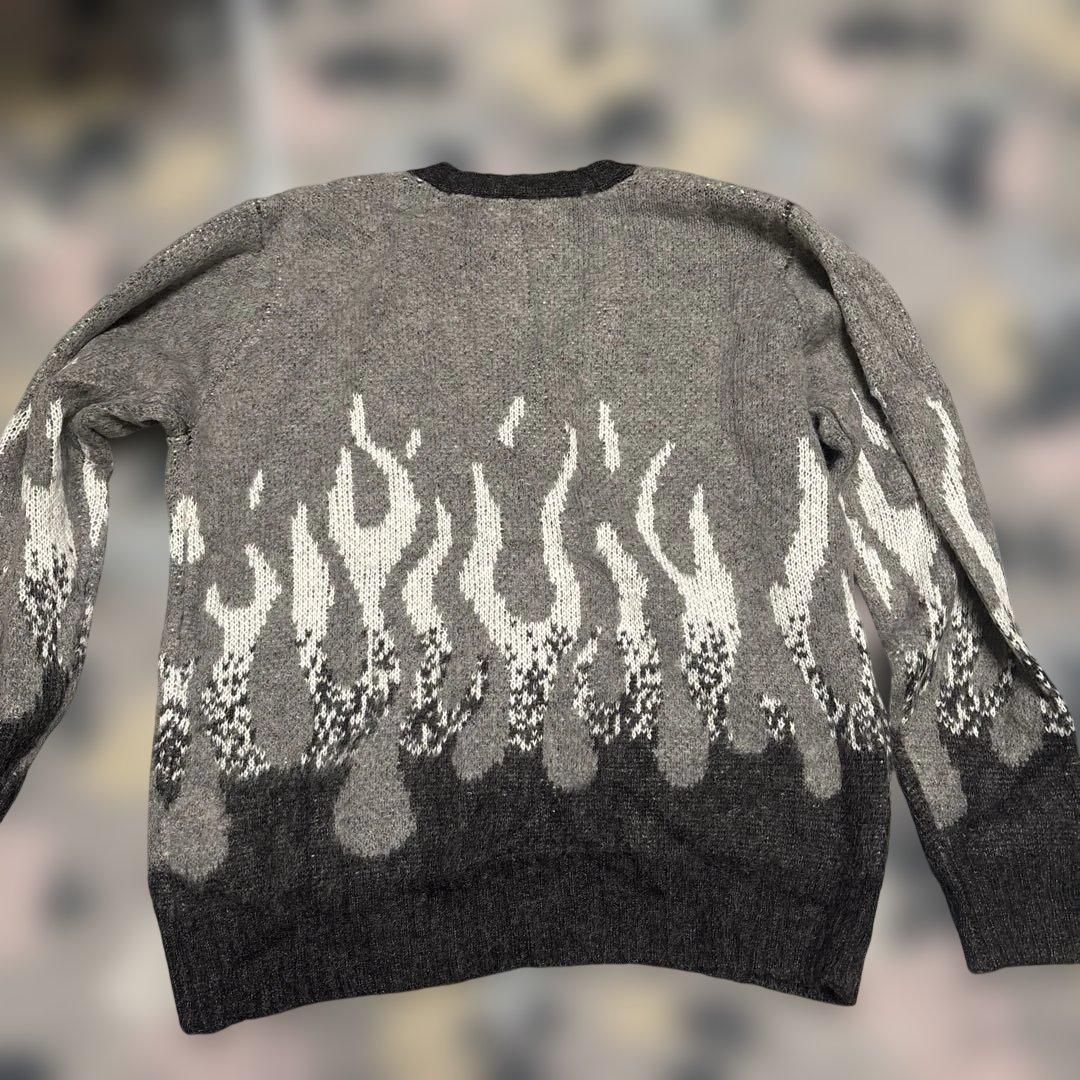 SCHOTT ファイヤーモヘア カーディガン