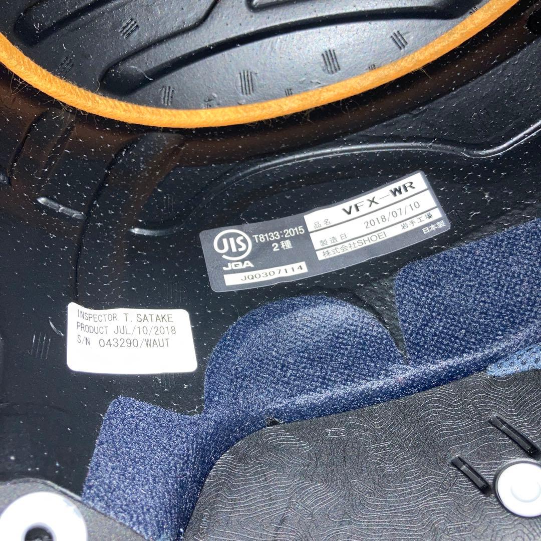 SHOEI フルフェイスヘルメット vfx-wr blazon