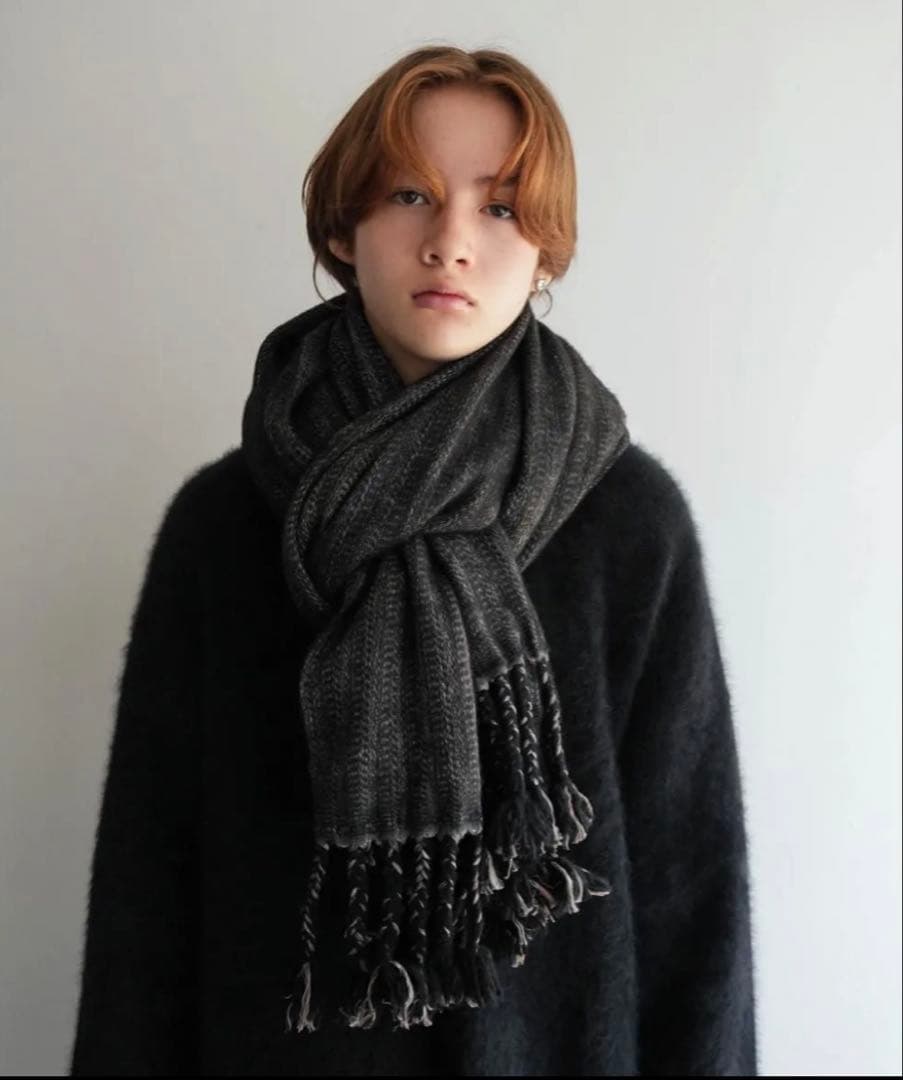 ま*ら様 CTHY HIGH-END YAK WOOL FRINGE STOLE