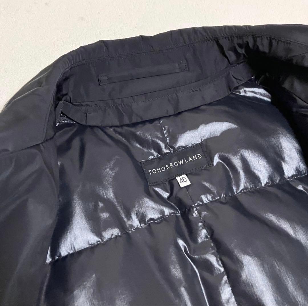 tomorrowlandトゥモローランド　ステンカラーコート　ダウンライナー