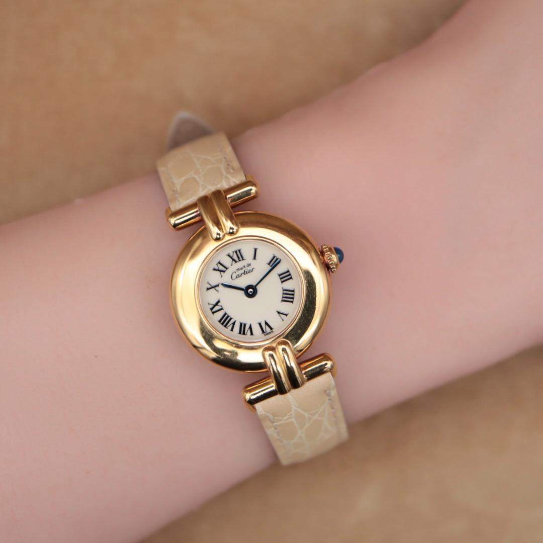 美品 Cartier カルティエ マスト コリゼ 590002 ヴェルメイユ
