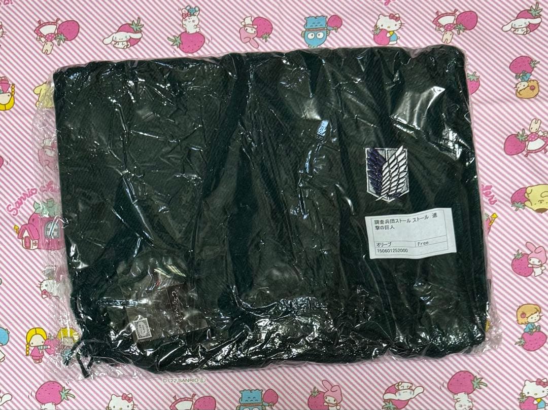 Super Groupies 進撃の巨人 調査兵団ストール 新品未開封 スパグル