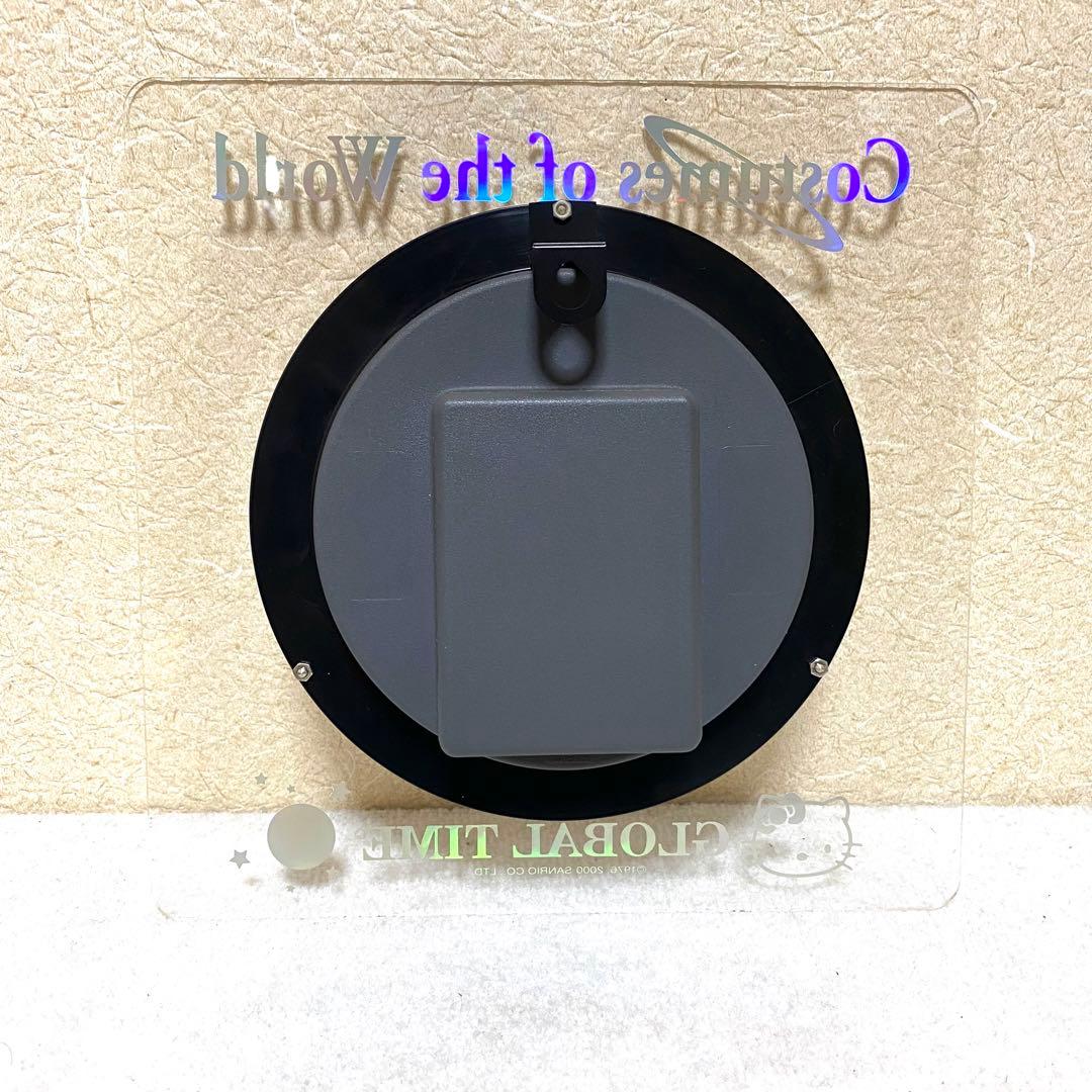 き*マ様 レア・美品 ハローキティ ワールドクロック 壁掛け時計