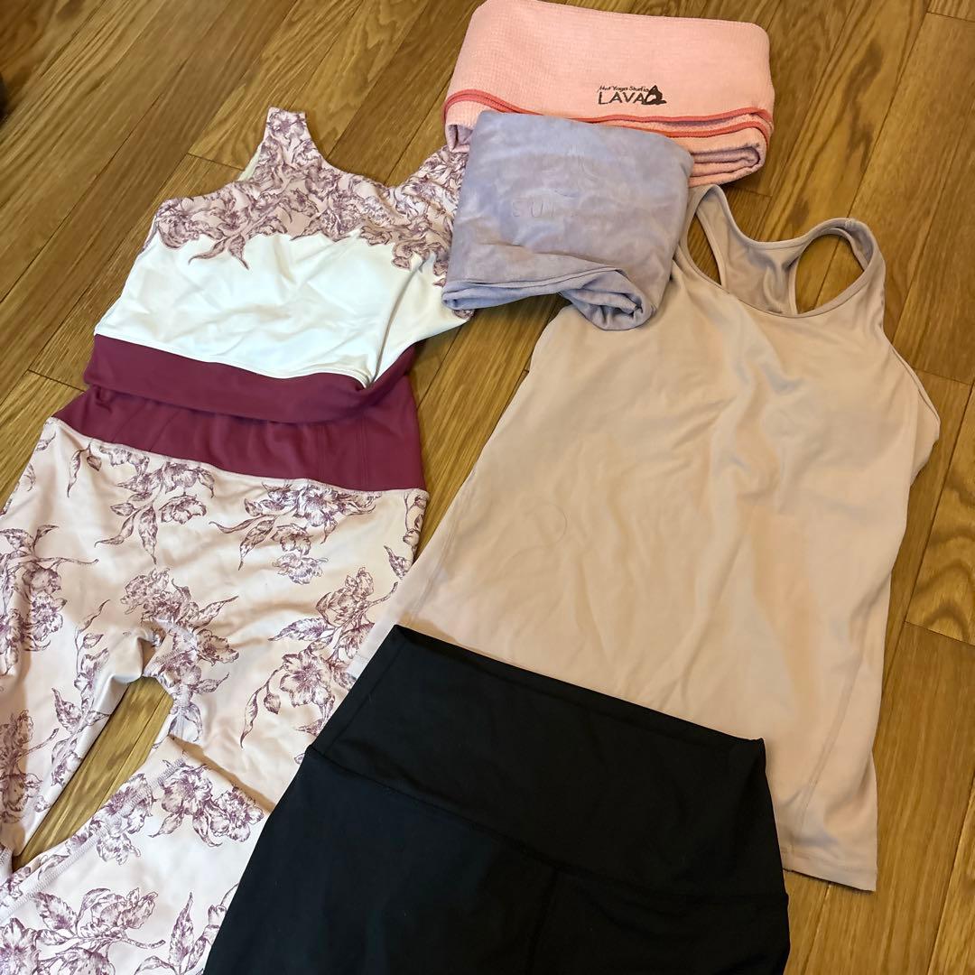 【ホットヨガ LAVA】SUKALAヨガウェア&ヨガマットシート