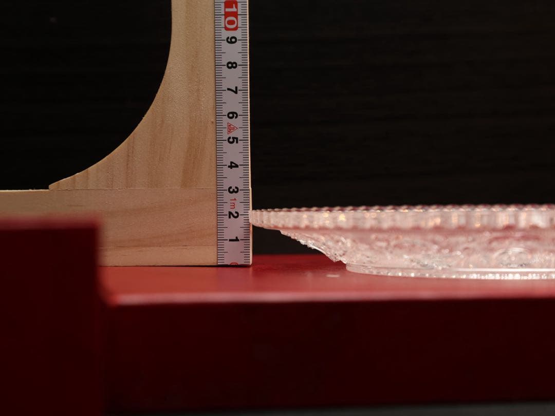 【未使用品】 Baccarat プレート アラベスク 約20㎝