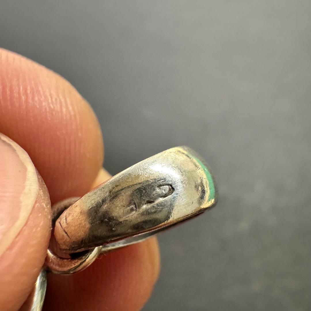 【NUMBER8 silver925】ターコイズ ペンダントトップ