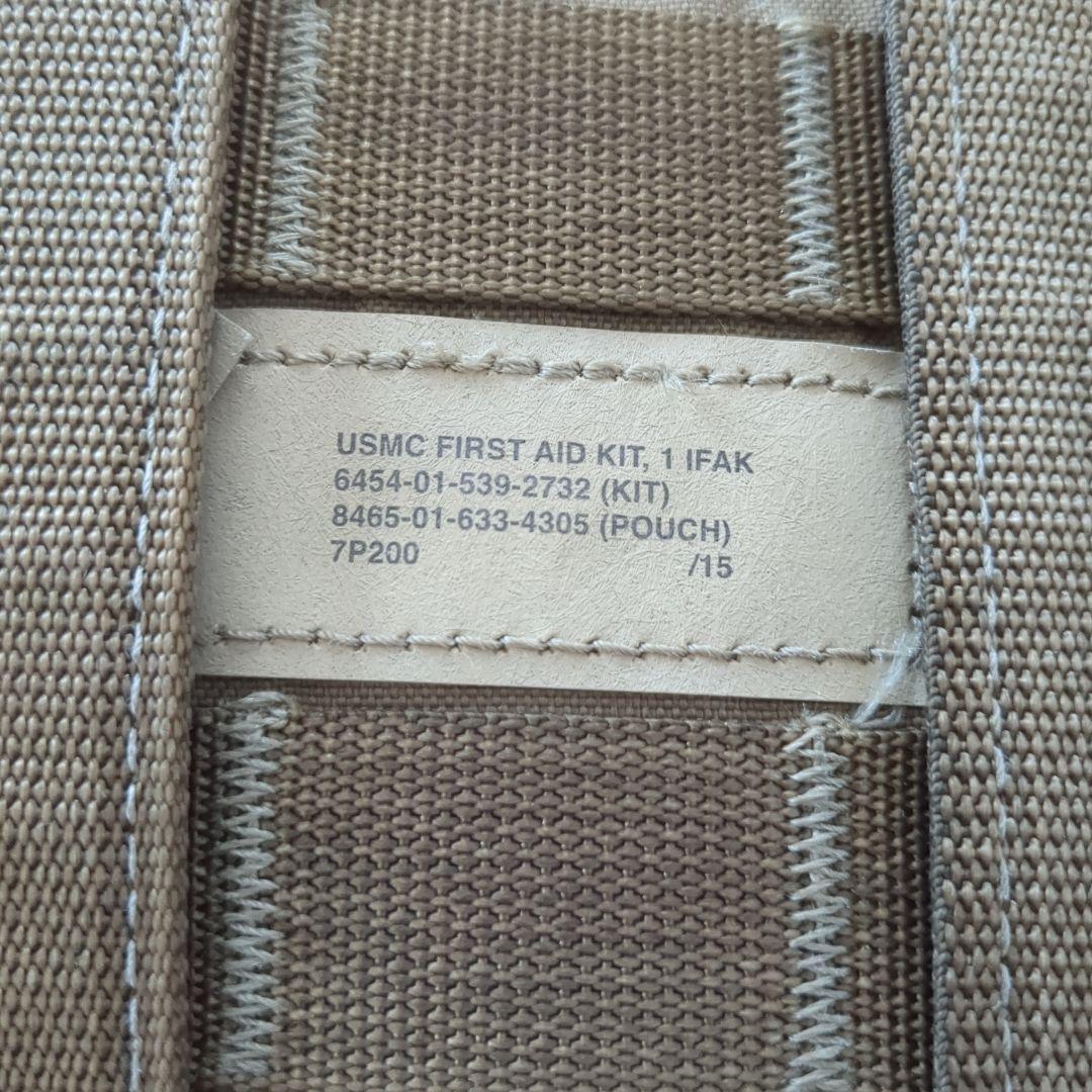 米軍実物　USMC 海兵隊　FIRST AID KIT IFAK ①