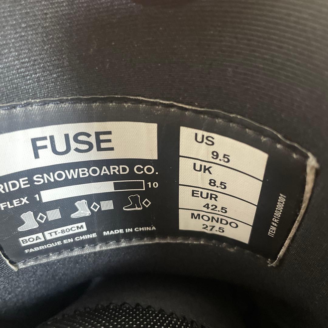 スノーボード RIDE FUSE
