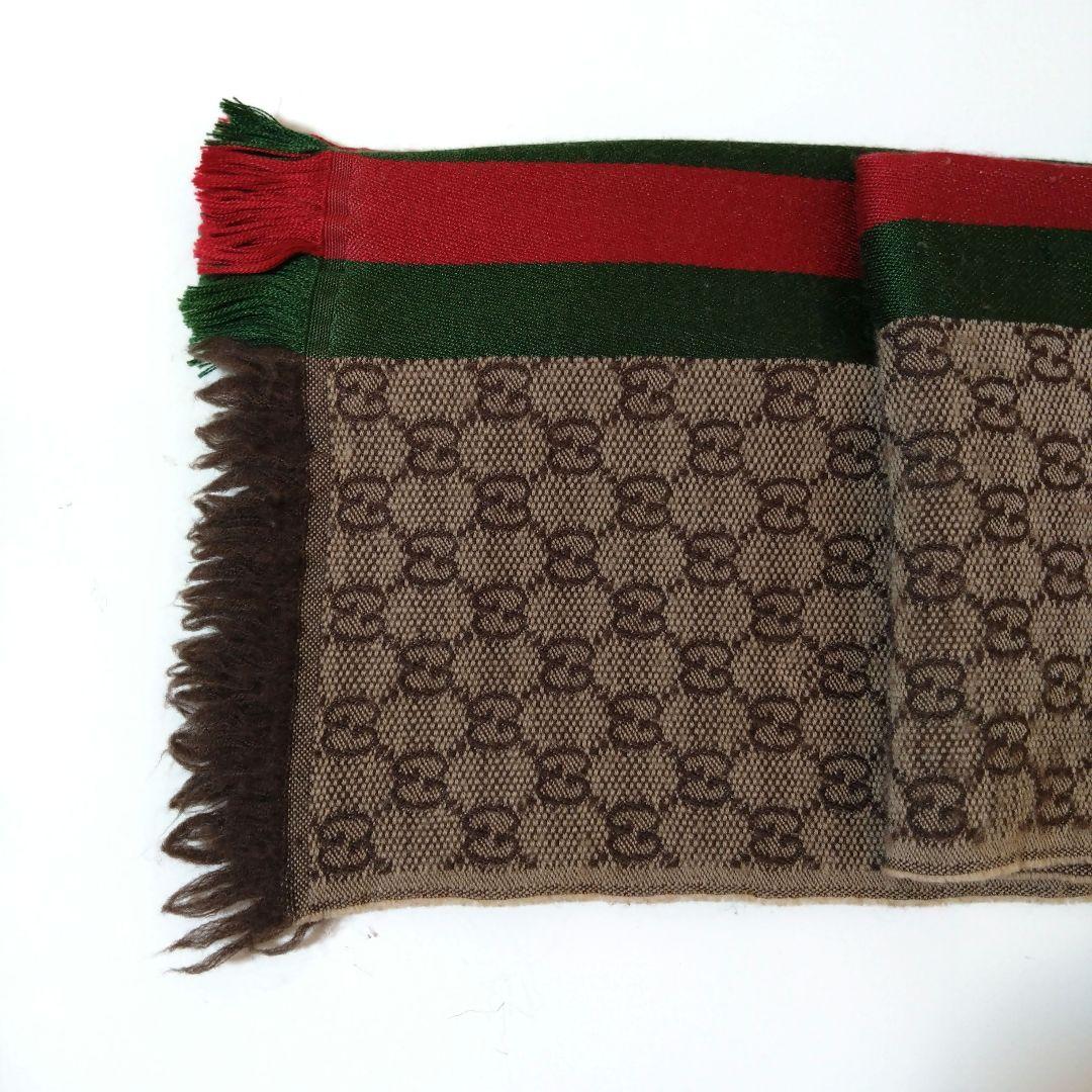 GUCCI GGパターン マフラー シェリーライン
