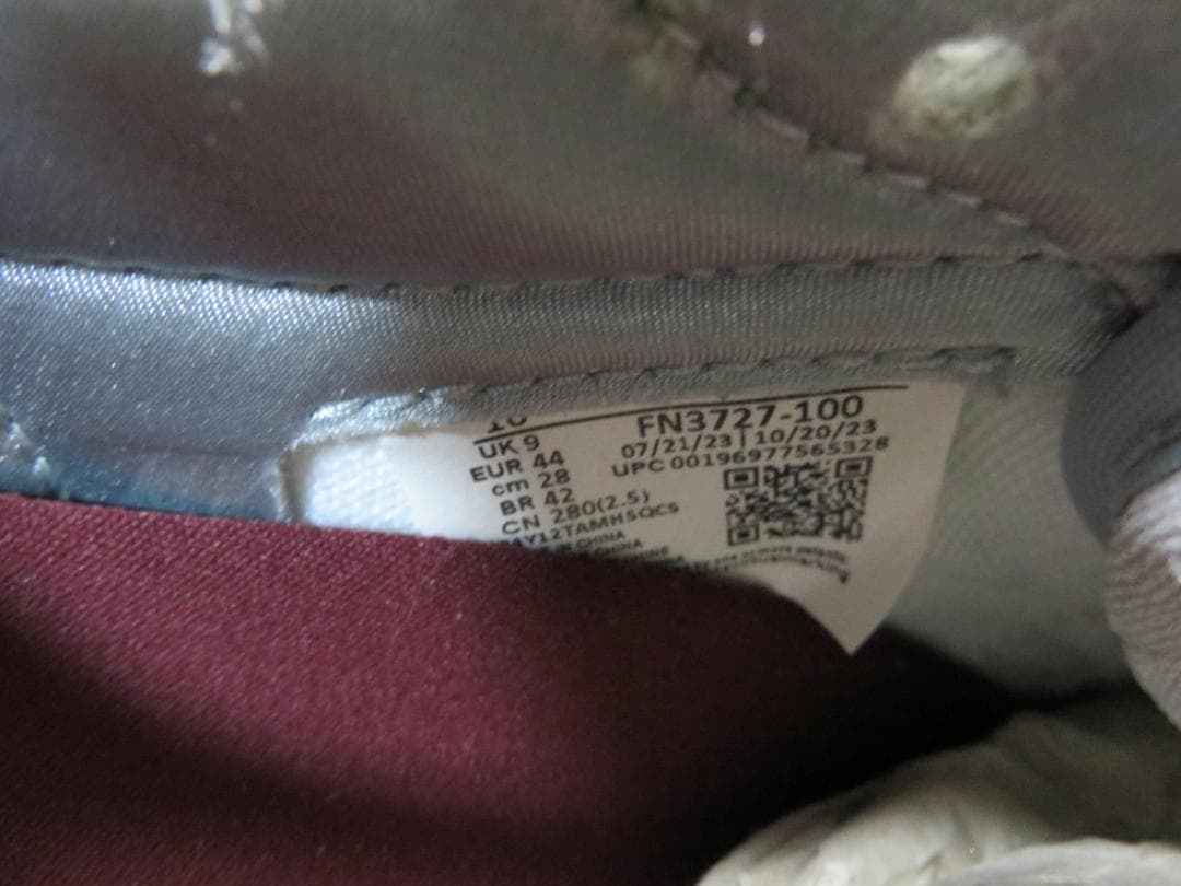 ナイキ28㎝ AIR JORDAN 1 Low OG FN3727-100未使用