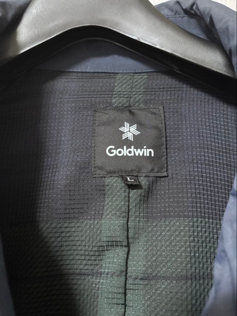 【未使用】Goldwin ネイビー トレンチコート Lサイズ
