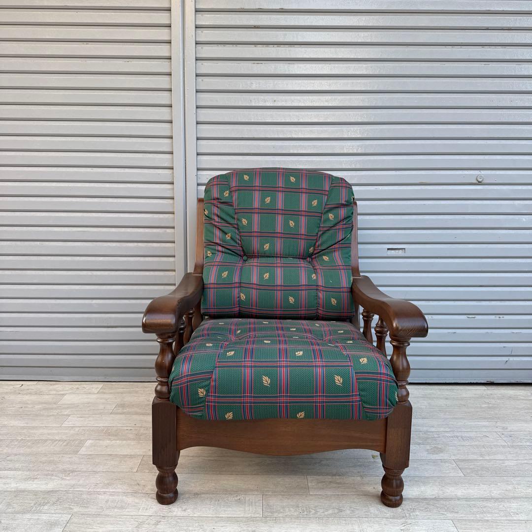 未使用品　スペイン DANVES シングルソファ　ソファ　1人掛け　カントリー②