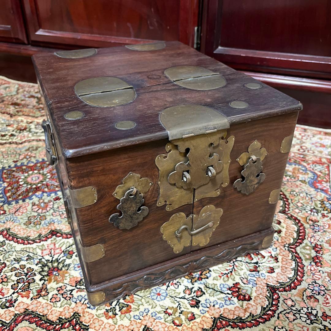 卓上鏡台　アンティーク　中国