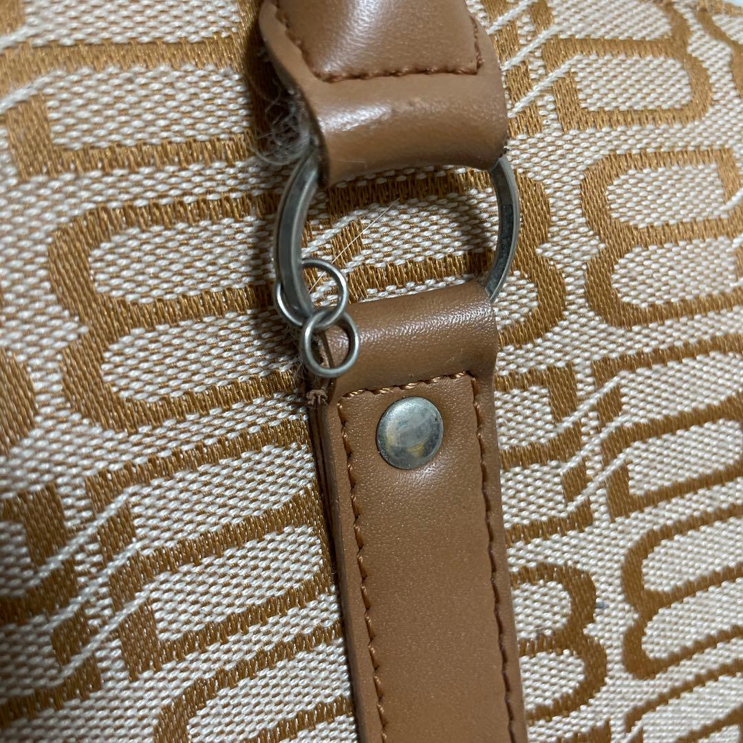 訳あり BALENCIAGA バレンシアガ BBロゴ 総柄 ミニボストンバッグ