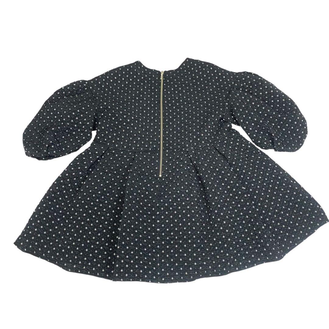 bluelea ブルレア　ジャガードブラウス