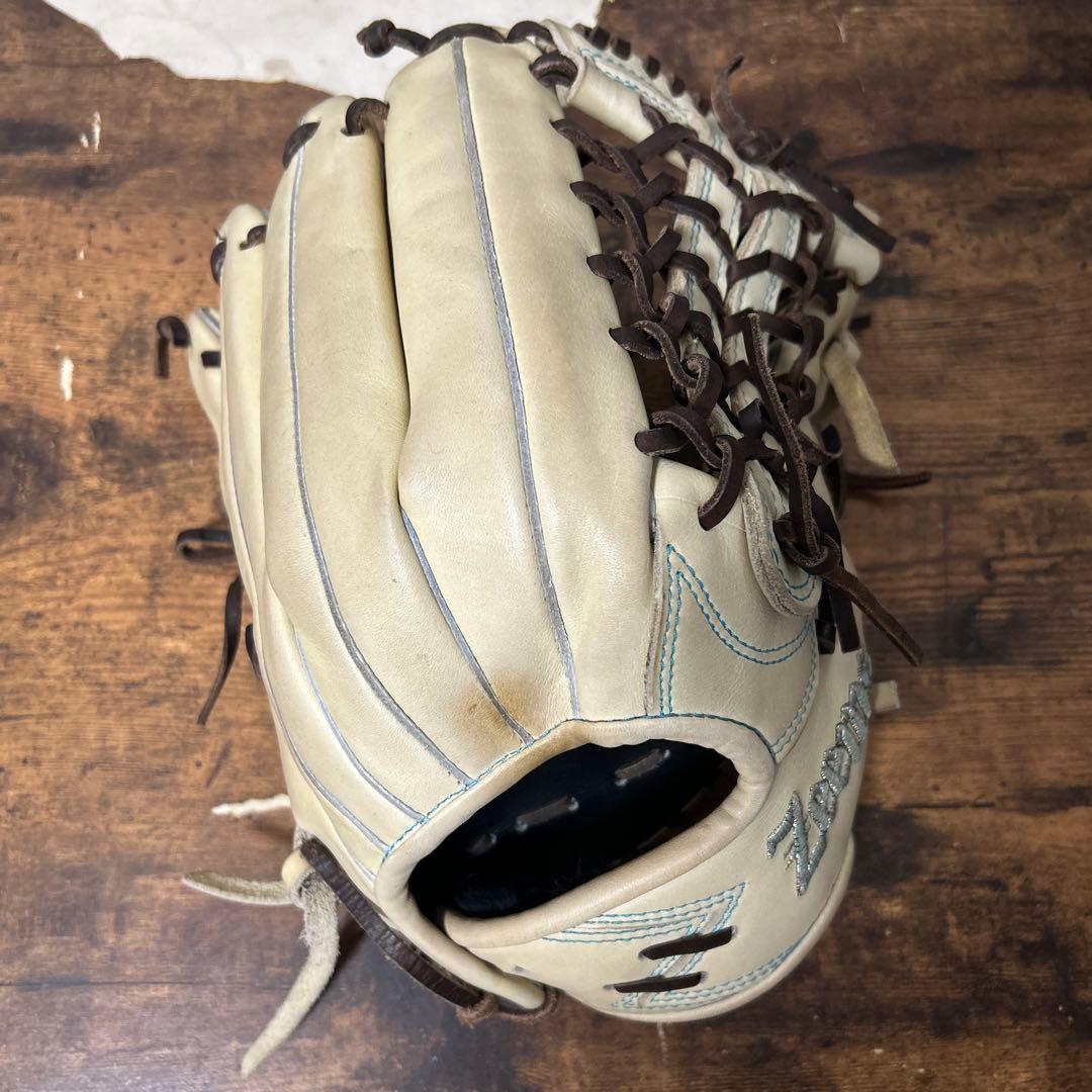 Zeems 軟式グローブ クリーム色 日本製