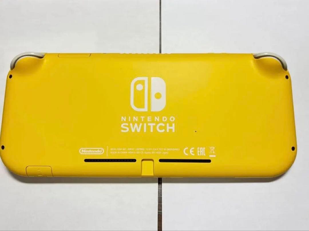 【ジャンク品】Nintendo Switch Lite イエロー 本体