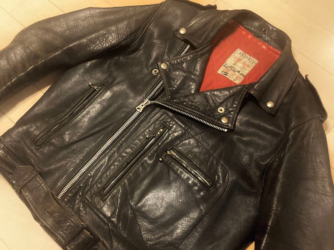 【貴重】60's ルイスレザー ブロンクス ヴィンテージ D LEWIS期