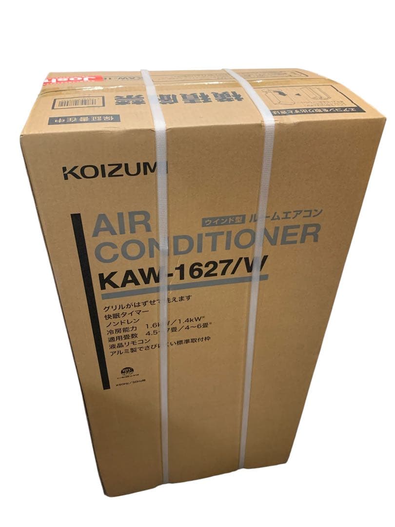 コイズミ ルームエアコン 窓用 KAW-1627 新品