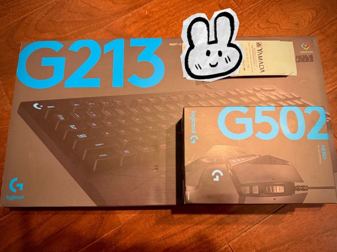 yukky様⭐️Logicool G213R ゲーミングキーボード＆マウスG502